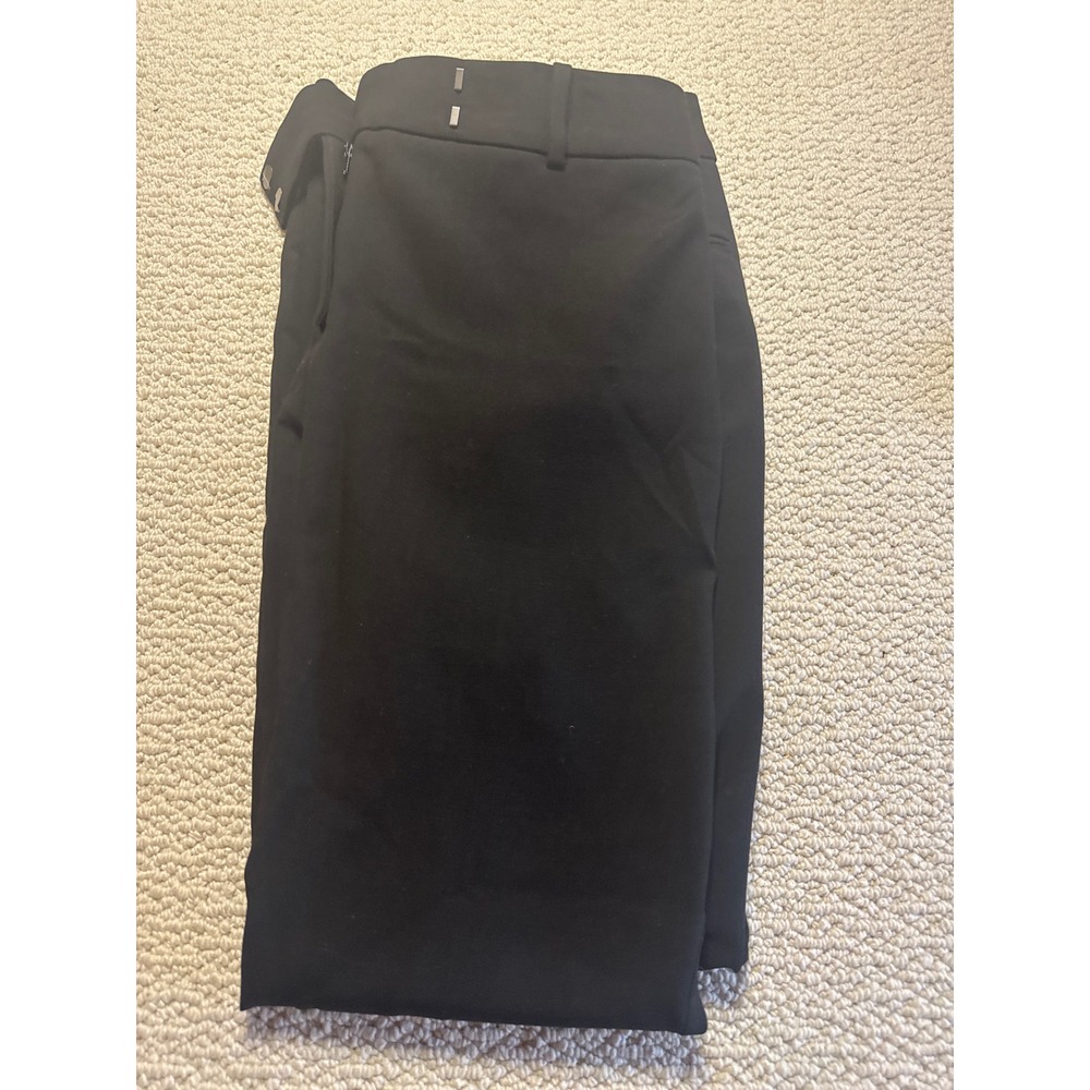 Talbots Signature Black Dress Pants 12 Womens Straight Leg Professional Work